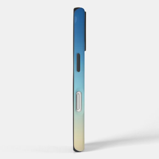 Beach Gradient Monogram  Case-Mate iPhone Hülle (Rückseite / Rechts)