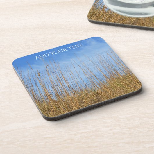 Beach Grass by Shirley Taylor Drink Untersetzer (Linke Seite)