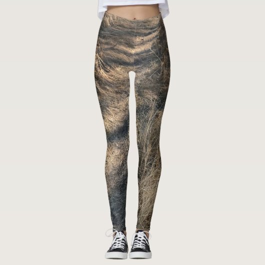 Beach Grass - Landschaft Leggings (Vorderseite)