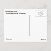 Beach Grass RehoBeide Postkarte (Rückseite)