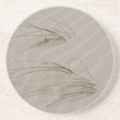 Beach Grass Sandstone Untersetzer (Vorne)