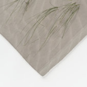 Beach Grass Throw Blanket Fleecedecke (Ecke)