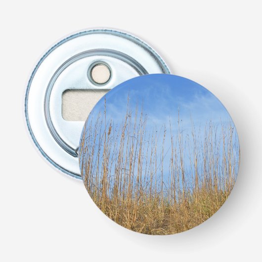 Beach Grass von Shirley Taylor Flaschenöffner (Vorderseite)