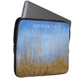 Beach Grass von Shirley Taylor Laptopschutzhülle (Vorne Rechts)