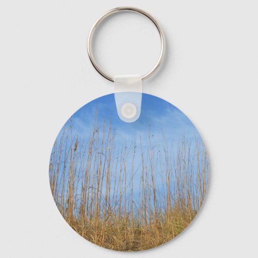Beach Grass von Shirley Taylor Schlüsselanhänger (Vorderseite)