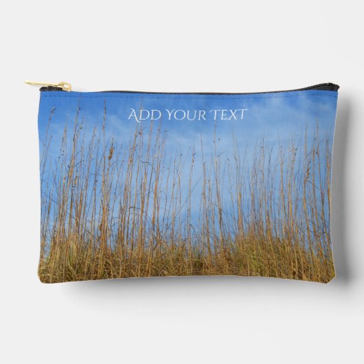 Beach Grass von Shirley Taylor Zubehörtasche (Vorderseite)