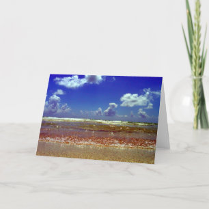 ~Beach~ GREETKARTE, KÜMMERN SIE ES! Karte