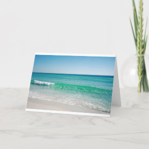Beach Gruß Card Jeder Anlass Karte