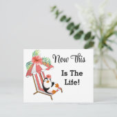 Beach Gruß Postkarte (Stehend Vorderseite)