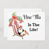 Beach Gruß Postkarte (Vorne/Hinten)