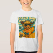 Beach Hair, Alberner Sommer-Kids-T - Shirt nicht p (Vorderseite)