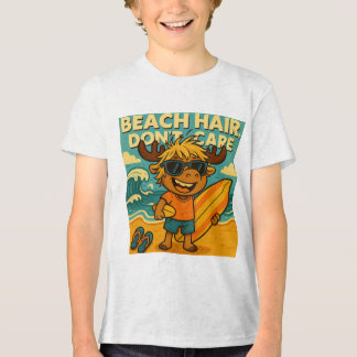 Beach Hair, Alberner Sommer-Kids-T - Shirt nicht p