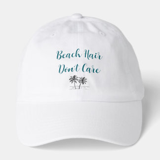 Beach Hair Don't Care Hat Truckerkappe