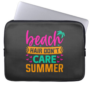Beach Hair Keine Sorge Sommer-54804 Laptopschutzhülle