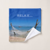 Beach Hammock Badhandtuch Set (Waschlappen)