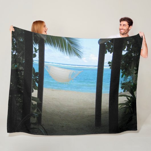 BEACH HAMMOCK FLEECEDECKE (Beispiel)