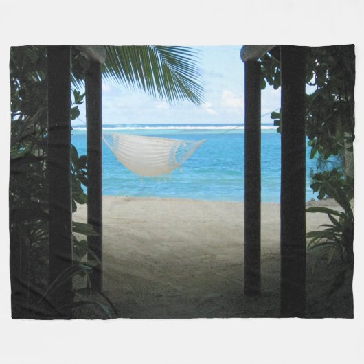 BEACH HAMMOCK FLEECEDECKE (Vorderseite (Horizontal))