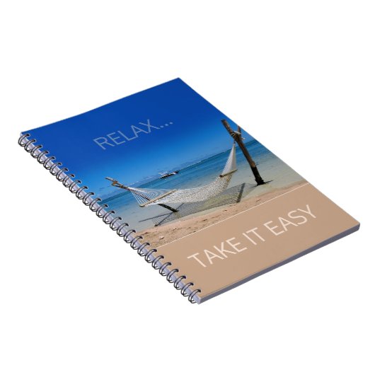 Beach-Hammock-Notebook (anpassbar) Notizblock (Rechte Seite)