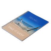 Beach-Hammock-Notebook (anpassbar) Notizblock (Linke Seite)