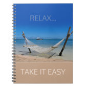 Beach-Hammock-Notebook (anpassbar) Notizblock (Vorderseite)