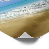 Beach Hammock Poster (Ecke)