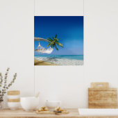 Beach Hammock Poster (Küche)