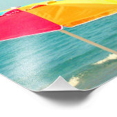 Beach Happy Hour Sprichwort Foto (Ecke)