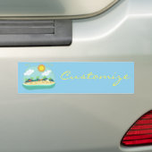 Beach Happy Place Thunder_Cove Autoaufkleber (Auf Auto)