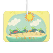 Beach Happy Place Thunder_Cove Autolufterfrischer (Vorderseite)