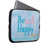 Beach Happy Starfish Laptopschutzhülle (Vorne Rechts)
