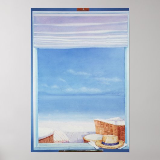 Beach Hat Poster (Vorne)