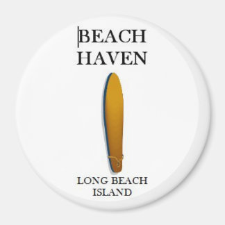 Beach Haven, Long Beach Island Custom Car Magnet 1