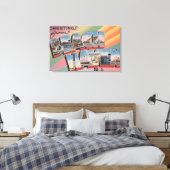 Beach Haven, New Jersey - Große Buchstabenszenen Leinwanddruck (Insitu (Schlafzimmer))