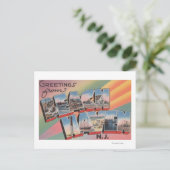 Beach Haven, New Jersey - Große Buchstabenszenen Postkarte (Stehend Vorderseite)