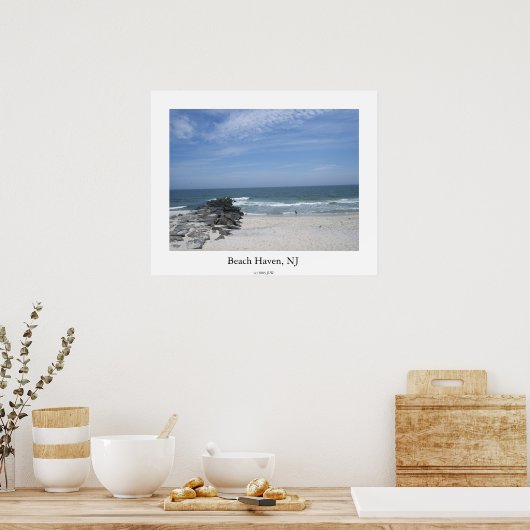 Beach Haven, NJ Poster (Küche)