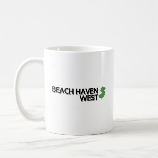 Beach Haven West, New Jersey Kaffeetasse (Links)