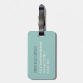 Beach Hawaii | Momente sammeln Nicht Dinge Gepäckanhänger (Rückseite vertikal)