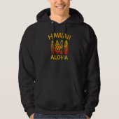 Beach Hawaii Summer Trip Hawaiian Tropical 1 Hoodie (Vorderseite)