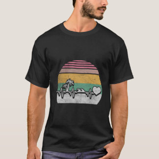 Beach Heartbeat Tank Tops Retro Sommergeschenke Fu