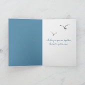 Beach Hearts Card zum 25. Jubiläum Karte (Innenseite)