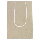 Beach Hearts Mittlere Geschenktasche zum 30. Jubil Mittlere Geschenktüte (Rückseite)