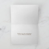 Beach Hearts Wedding Karte (Innenseite)