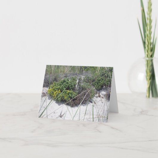 Beach Heather Note Card Karte (Vorderseite)