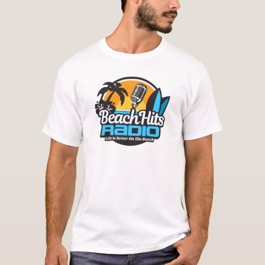 Beach Hits Radio - Logo-T - Shirt (Vorderseite)