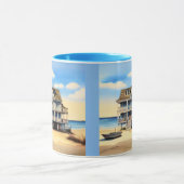 Beach House auf dem Sand Tasse (Zentrum)