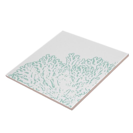 Beach House Blue Coral Fliese (Seite)