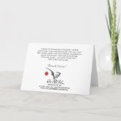 Beach House Christmas Card H Feiertagskarte (Rückseite)