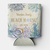 Beach House Coastal Ocean Family Dosenkühler (Vorderseite)