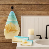 Beach House Conch Muschel Badhandtuch Set