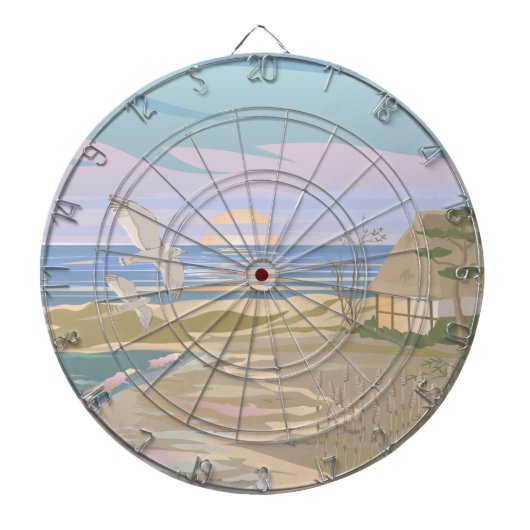 Beach House Dartscheibe (vorne)